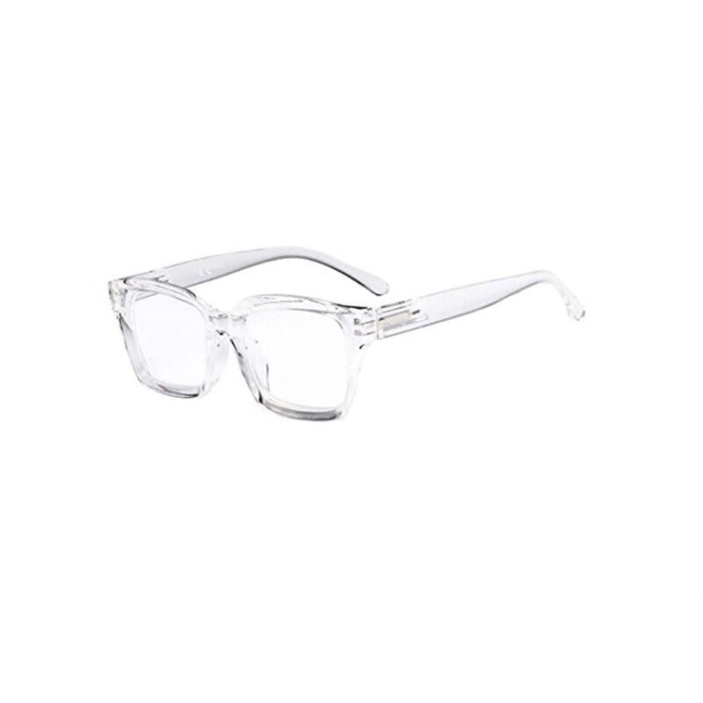 Eyekepper Reading Glasses Women Oversized Square Readers +2.00 Clear 86683